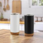 RASTATT - Giftology Insulated Mug / Tumbler with Cork Base - White - Image 2
