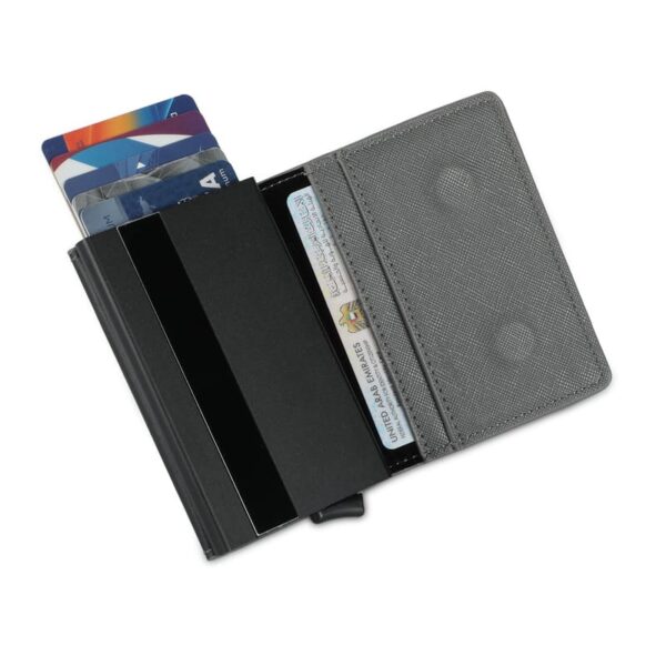 TORINO - SANTHOME RFID Sliding Card Holder - Black - Image 4