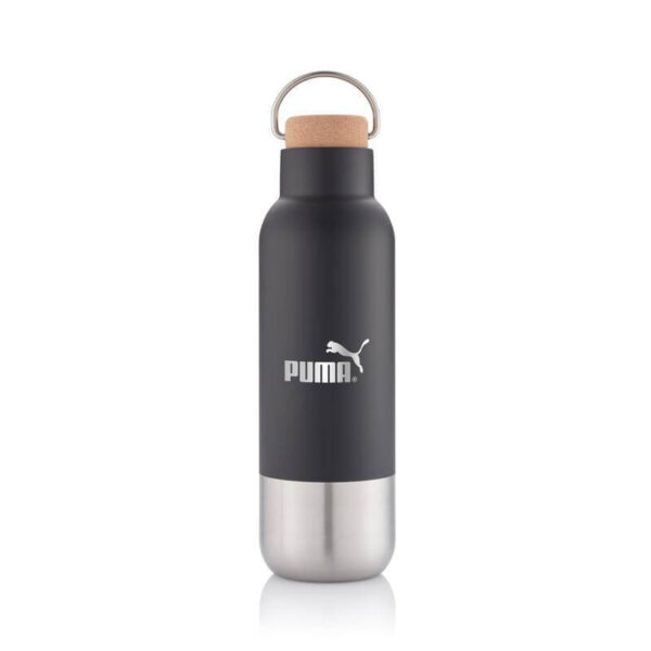 AVERSA - Hans Larsen RCS Recycled Stainless Steel Insulated Water Bottle - Black - Image 5
