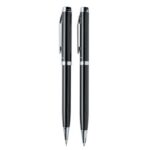 LUZERN SET - Swiss Peak Pen Set - Black - Image 8