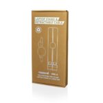 BRELA - @memorii Set of Recycled Laptop Stand and retractable cable - White - Image 4