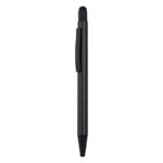 ANGLA - Gift Set of RCS Recycled Aluminium Pen and Keychain - Black - Image 4