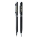 LUZERN SET - Swiss Peak Pen Set - Black - Image 7