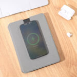ONEX - CHANGE ZERO Recycled 10000mAh 15W MagSafe Wireless A5 Organizer 32GB - Grey - Image 4