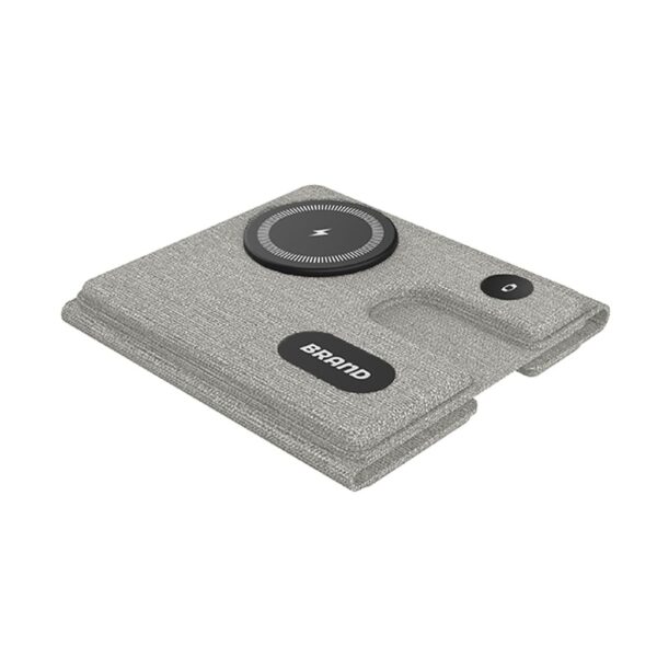 PLANA - CHANGE ZERO Recycled 3-in-1 Wireless Charger Station - Image 3