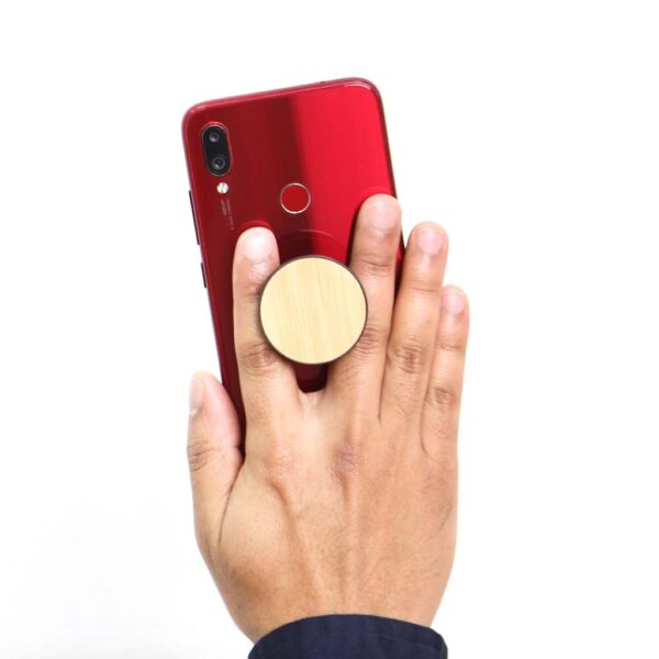 VARDO - Giftology Phone Pop Grip with Bamboo Surface - Image 4