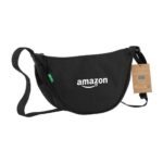 MOURA - GRS Recycled Half Moon Sling Bag - Black - Image 4