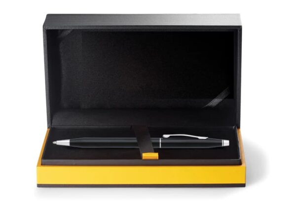 Cross Classic Century® Black Lacquer with Polished Chrome Appointments Ballpoint Pen - Image 4