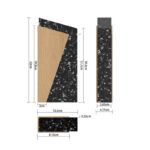 MILOT - Waste-to-Wins® Recycled Award - Black Swirl - Image 4