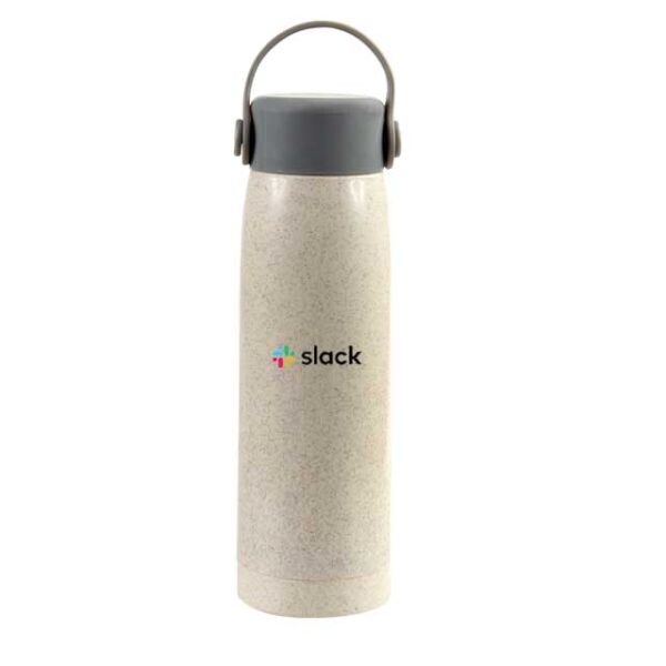 RABI - eco-neutral Wheat Straw Glass Bottle - Image 2