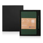 VARDIM - CHANGE ZERO Sustainable Gift Set with Refillable Notebook & Pen - Green - Image 5