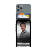 ROMA - Santhome® 2-in-1 Mag Cardholder and Inbuilt NFC Digital Business Card - Black - Image 5