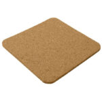 TEREVI - eco-neutral set of 4 Cork Coasters with Cork Stand - Image 8