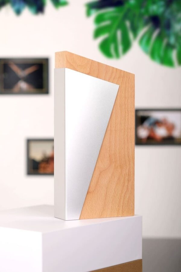 TIRANA - Waste-to-Wins® Recycled Aluminum / Wood Award - Image 4