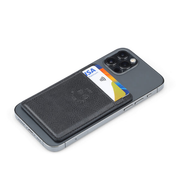 ROMA - Santhome® 2-in-1 Mag Cardholder and Inbuilt NFC Digital Business Card - Black - Image 6