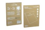 BLACE - CHANGE ZERO Recycled PU 15W Wireless Mousepad & Desk Organizer - Navy Blue - Image 7