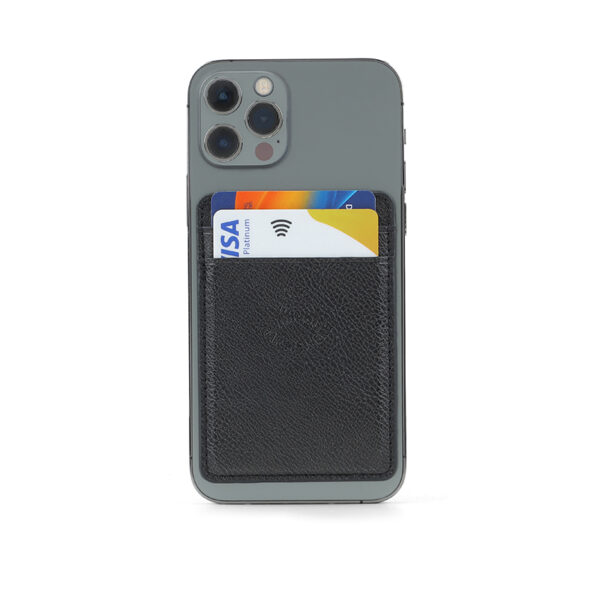 ROMA - Santhome® 2-in-1 Mag Cardholder and Inbuilt NFC Digital Business Card - Black - Image 7