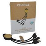 SULZA - CHANGE Collection RCS Recycled 6-in-1 Multi Cable - Image 8