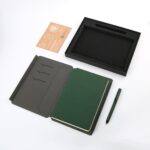 VARDIM - CHANGE ZERO Sustainable Gift Set with Refillable Notebook & Pen - Green - Image 8
