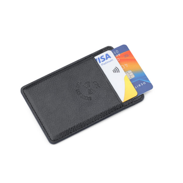 ROMA - Santhome® 2-in-1 Mag Cardholder and Inbuilt NFC Digital Business Card - Black - Image 8