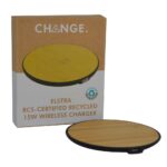 ELSTRA - CHANGE Collection RCS Recycled 15W Wireless Charger - Image 5