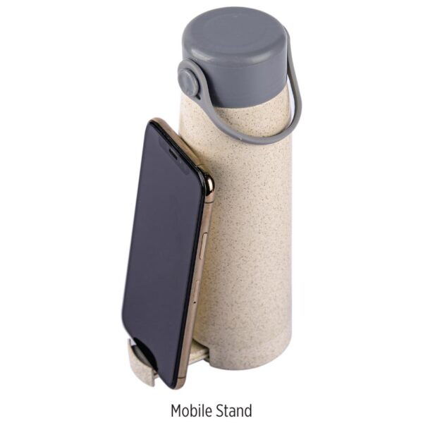 RABI - eco-neutral Wheat Straw Glass Bottle - Image 6