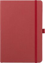 ABULA - Eco-Neutral® A5 Hard Cover Notebook & Pen Set - Cherry Paper - Image 3