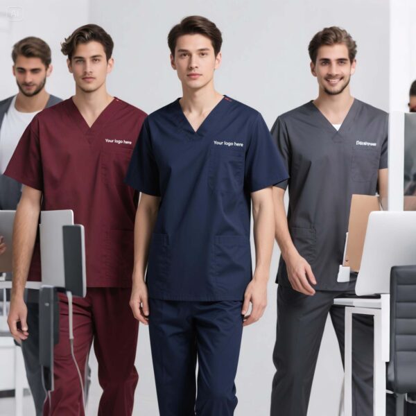 Smart Stretch Men Scrub suit set (2 Way Stretch) - Image 5