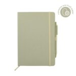 ABULA - Eco-Neutral® A5 Hard Cover Notebook & Pen Set - Kiwi Paper