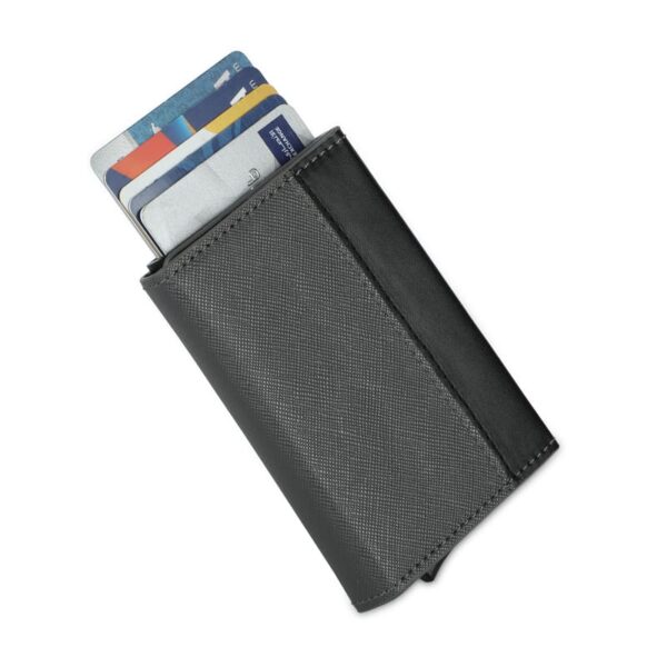 TORINO - SANTHOME RFID Sliding Card Holder - Black - Image 1
