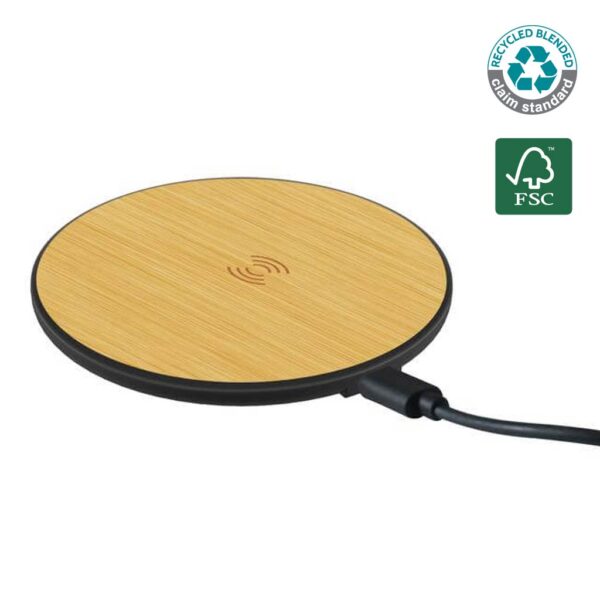 ELSTRA - CHANGE Collection RCS Recycled 15W Wireless Charger - Image 1