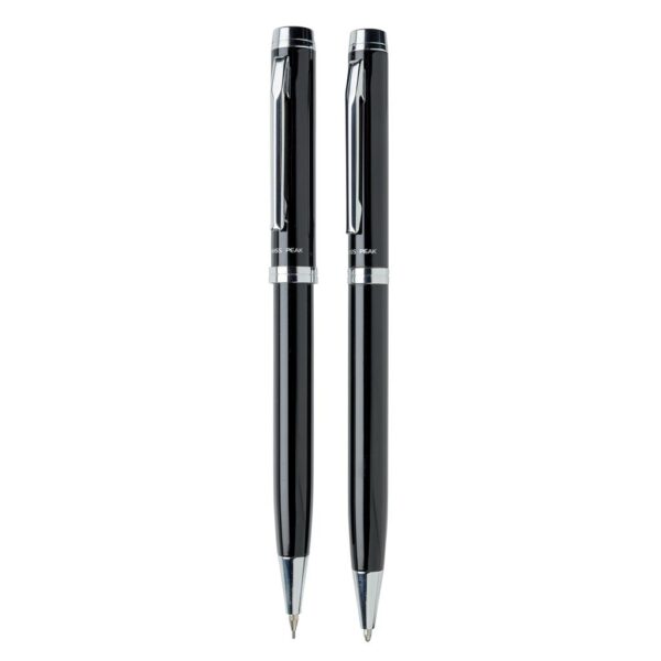 LUZERN SET - Swiss Peak Pen Set - Black - Image 1