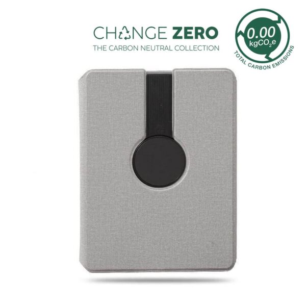 ONEX - CHANGE ZERO Recycled 10000mAh 15W MagSafe Wireless A5 Organizer 32GB - Grey - Image 1