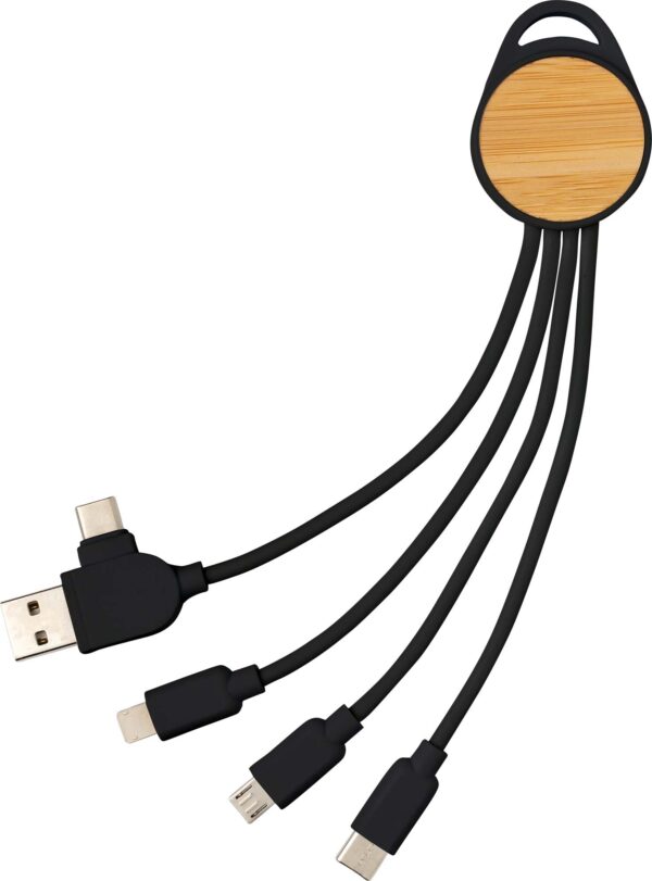 SULZA - CHANGE Collection RCS Recycled 6-in-1 Multi Cable - Image 2