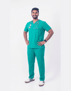 Smart Stretch Men Scrub suit set (2 Way Stretch)