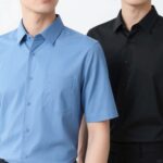 Men Short Sleeve Poplin Corporate Executive Shirt