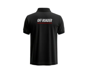 UAE OFFRoader CoolFit Polo - Black - Image 2