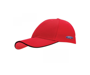 Bronco inspired Performance Stretch-Fitted Cap - Red - Image 2