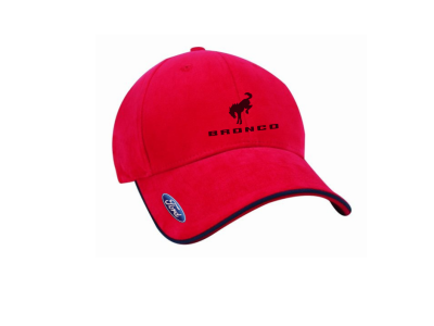 Bronco inspired Performance Stretch-Fitted Cap - Red