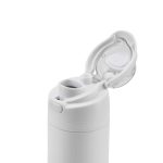 Offroad Recycled Stainless Steel Bottle with Dual Sip Lid - White - Image 2
